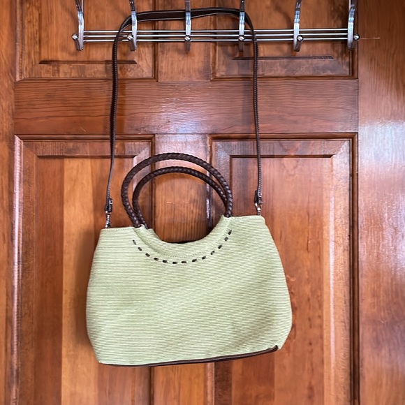 Relic Green Woven Whip Stitch Handbag - Picture 3 of 8